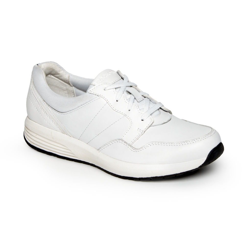 Rockport Singapore Womens Sneakers - Trustride Lace-Up White - UM1694052